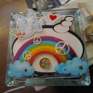 Homemade light up block